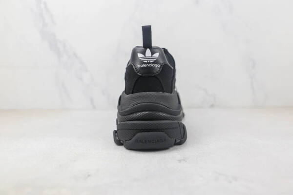 Balenciaga X Adidas Black White - Image 4