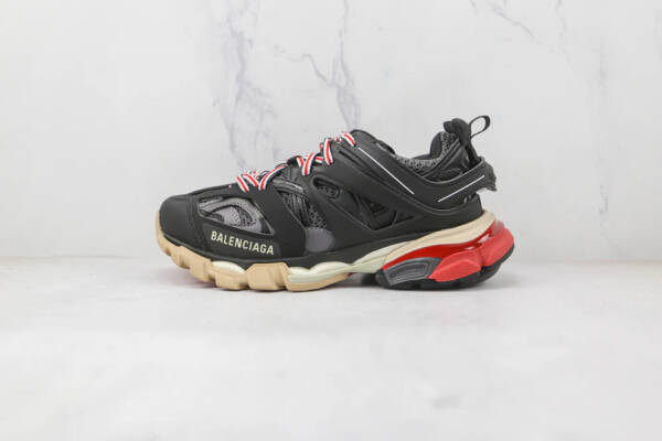 Balenciaga Track Black Grey Red - Image 2