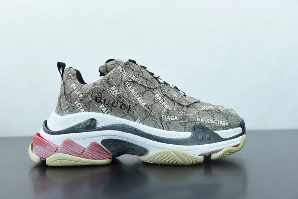 Gucci X Balenciaga The Hacker Project Triple S Beige - Image 2