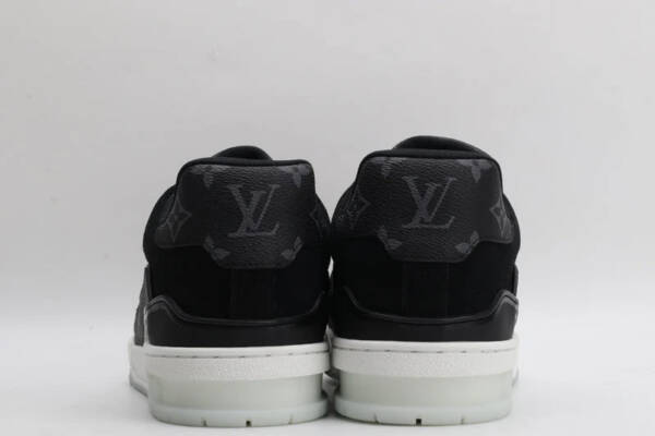 Louis Vuitton Trainer Black Monogram - Image 5