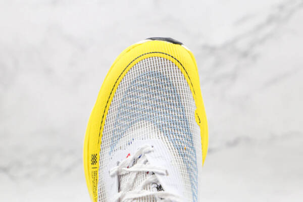 Nike ZoomX Vaporfly Next% 2 White Yellow Strike - Image 3