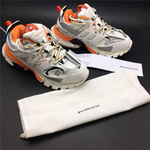 Balenciaga Track White Orange - Image 5