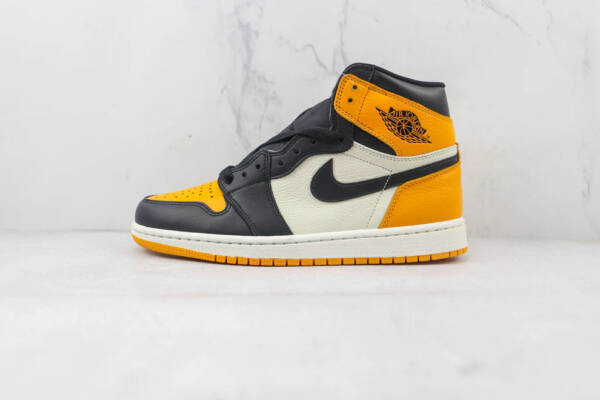 Jordan 1 Retro High Taxi Yellow Toe - Image 2