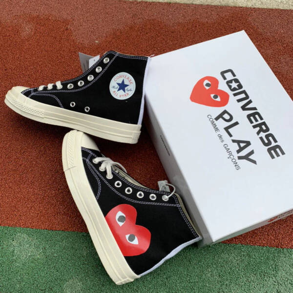 Converse Chuck Taylor All Star 70 HiComme des Garçons Play Black - Image 7