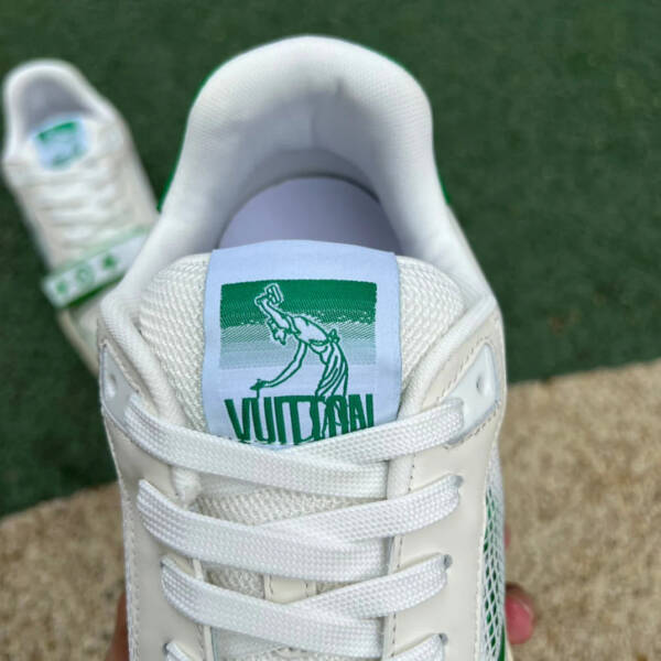 Louis Vuitton Trainer Green Mesh - Image 7