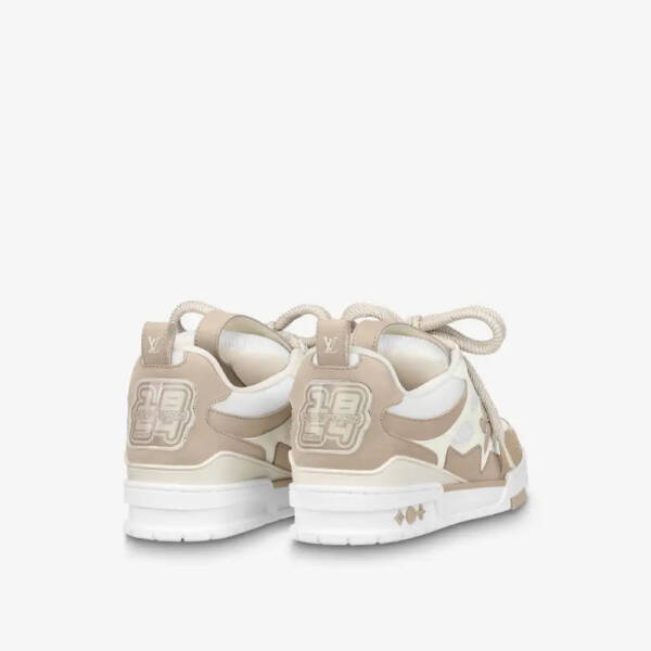 Louis Vuitton LV Skate Sneaker Beige White - Image 5