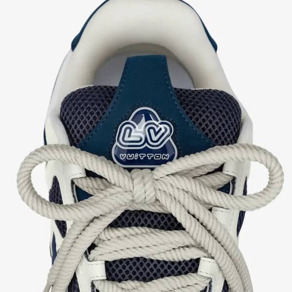 Louis Vuitton LV Skate Sneaker Marine White - Image 3