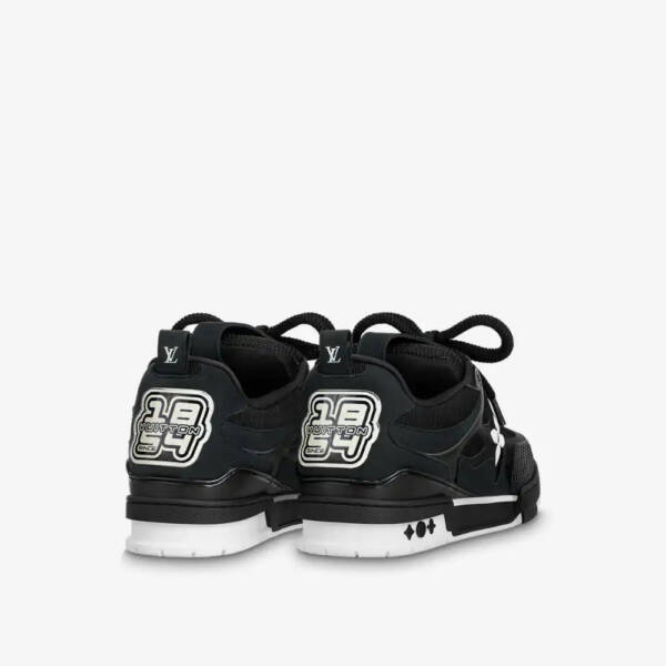 Louis Vuitton LV Skate Sneaker Black White - Image 5