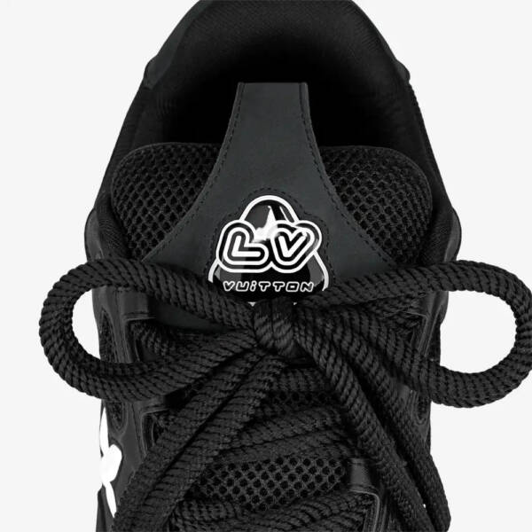 Louis Vuitton LV Skate Sneaker Black White - Image 4