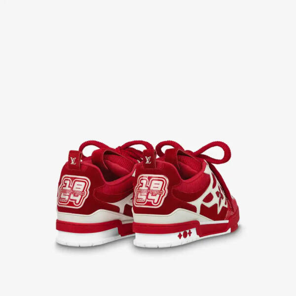 Louis Vuitton LV Skate Sneaker Red White - Image 4