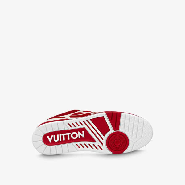 Louis Vuitton LV Skate Sneaker Red White - Image 5