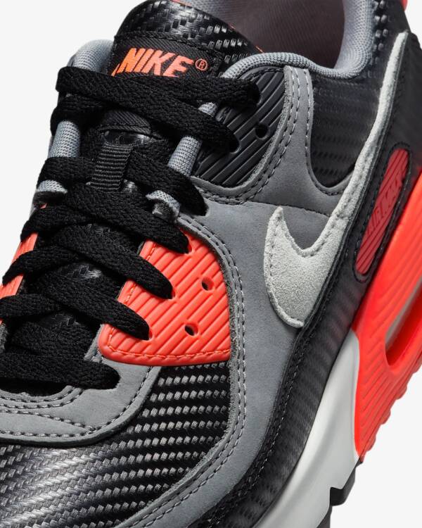 Nike Air Max 90 Premium Bright Crimson - Image 6