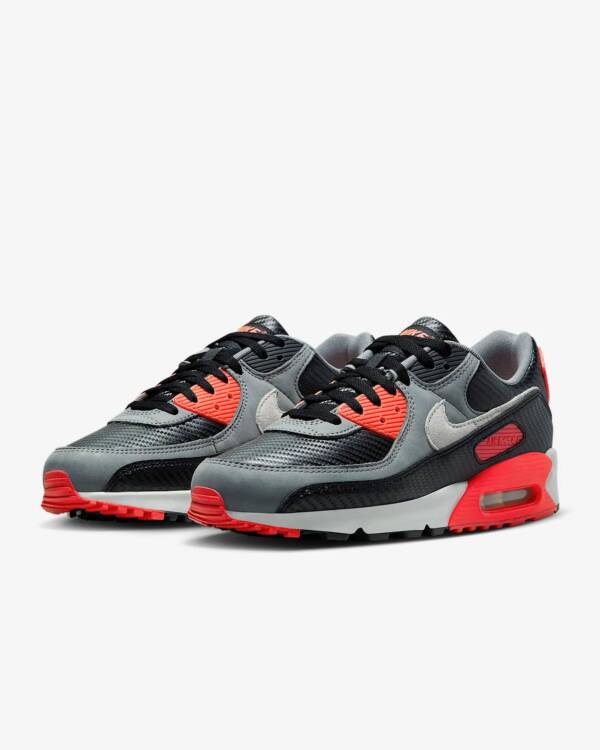 Nike Air Max 90 Premium Bright Crimson - Image 4