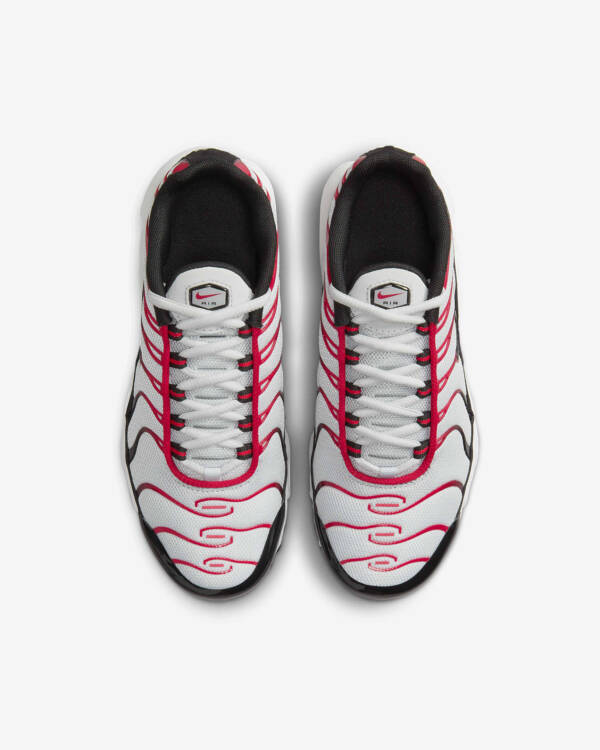 Nike Air Max Plus Tn -  Pure Platinum University Red - Image 4