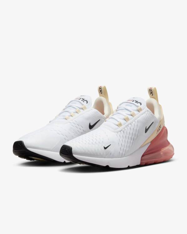Nike Air Max 270 White/Pale Ivory - Image 4