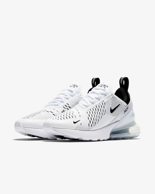 Nike Air Max 270 White/Black - Image 4