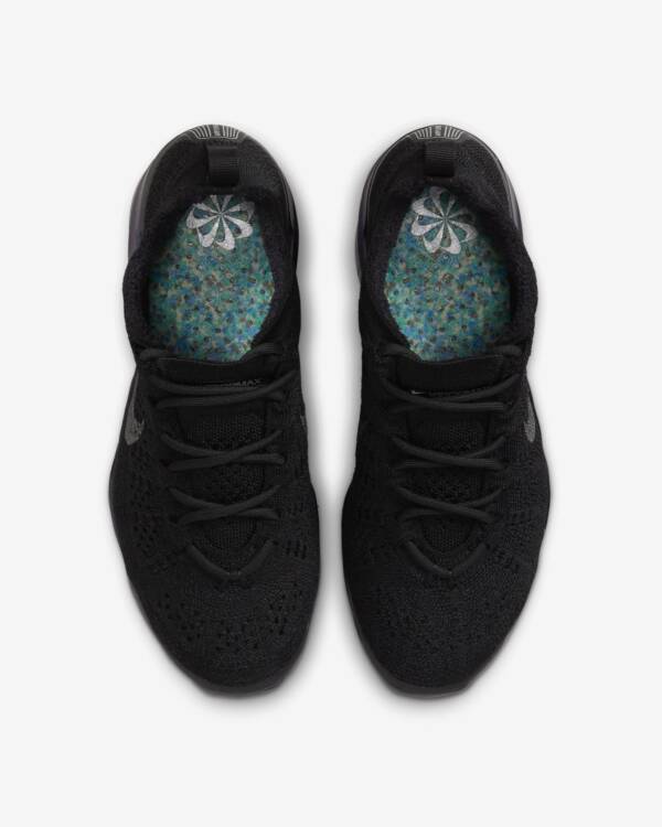 Nike Air VaporMax 2023 Flyknit Black/Metallic - Image 3