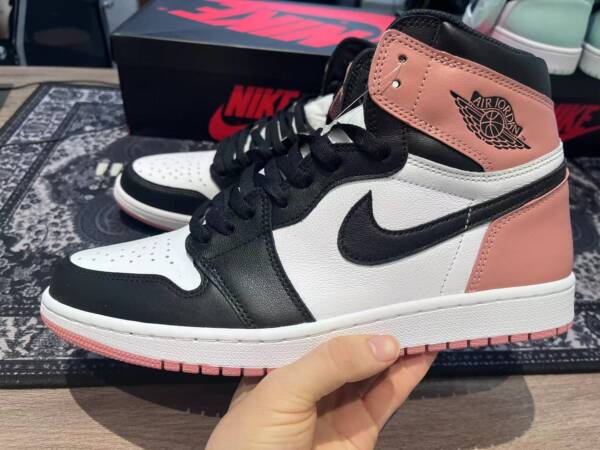 Nike Air Jordan 1 Retro High Rust Pink - Image 4