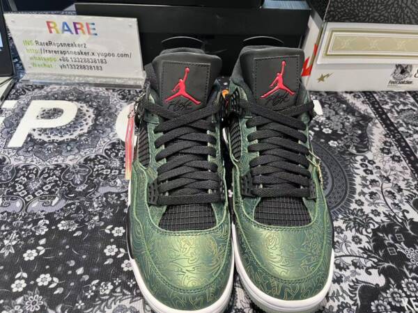 Air Jordan 4 Green Laser - Image 8