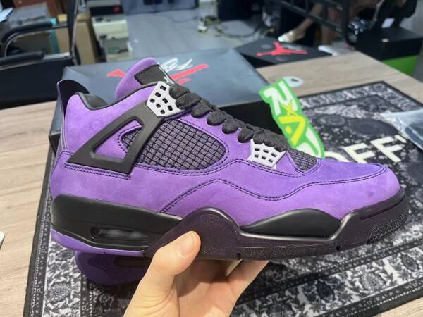 Nike Air Jordan 4 Retro "Purple" - Image 9