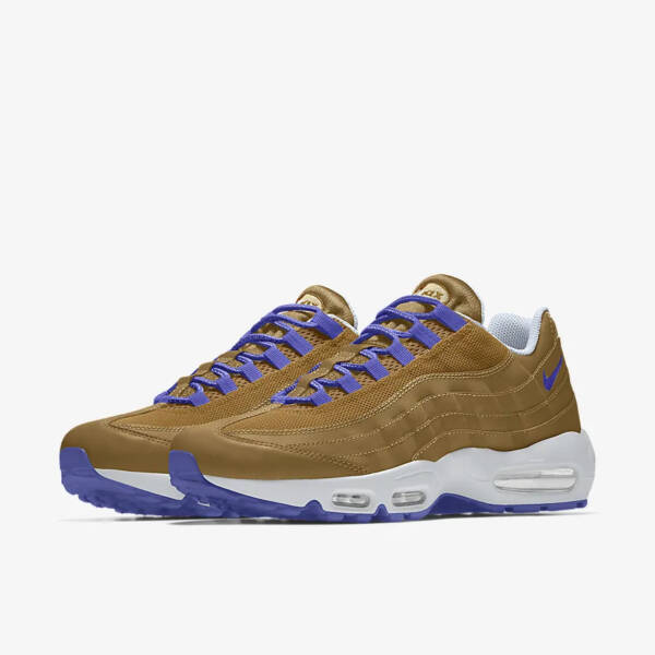 Nike Air Max 95  Marrom/Azul - Image 3