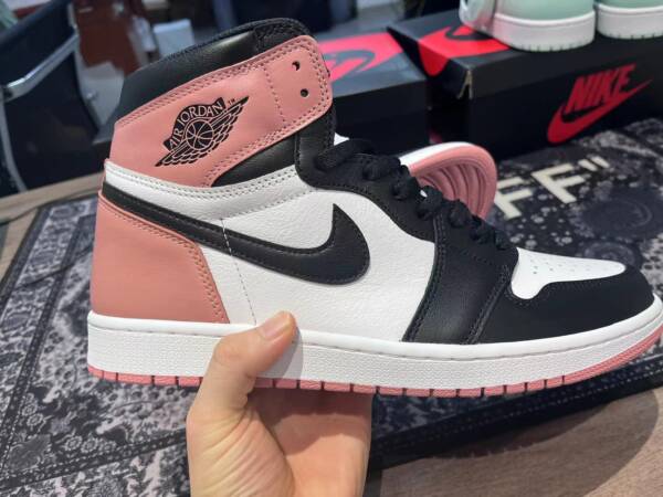 Nike Air Jordan 1 Retro High Rust Pink - Image 9