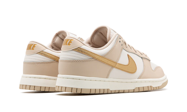 Nike Dunk Low Phantom Metallic Gold - Image 3