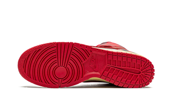 Nike Dunk High Red Acid Wash - Image 6