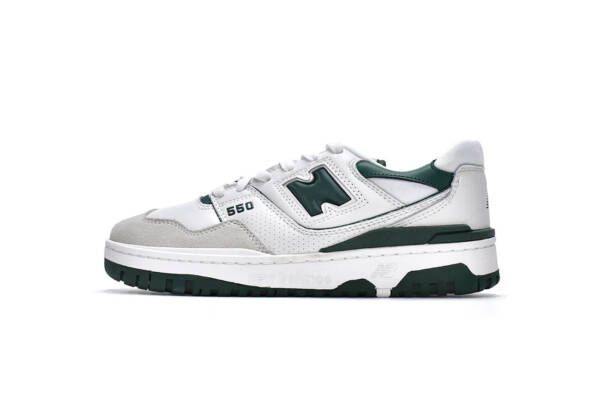 New Balance 550 Green White - Image 3