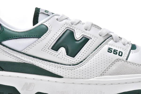 New Balance 550 Green White - Image 5