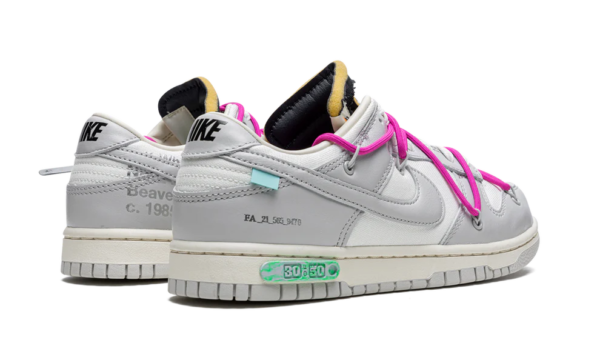 Nike Dunk Low Off White Lot 30:50 - Image 3