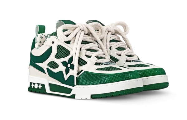 Louis Vuitton LV Skate Sneaker Green - Image 3