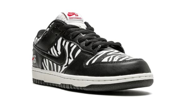 Nike SB Dunk Low Quartersnacks Zebra - Image 5