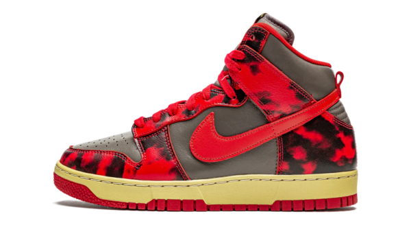 Nike Dunk High Red Acid Wash - Image 7
