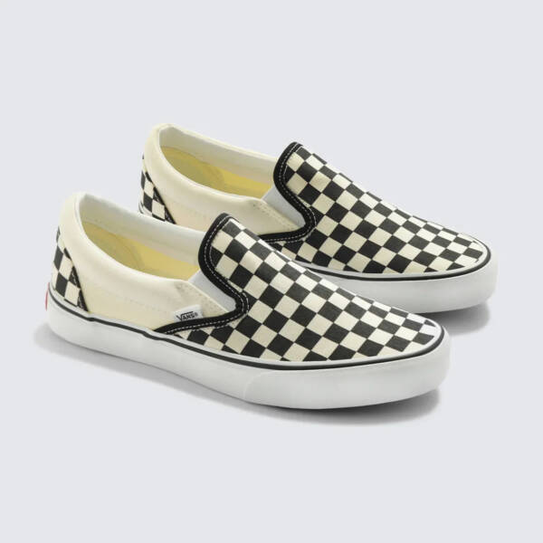 Tênis Vans Slip-On Checkerboard Black White - Imagem 2