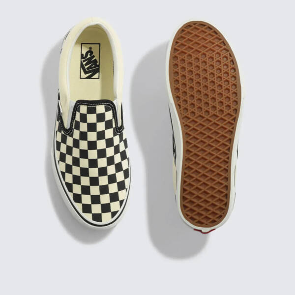 Tênis Vans Slip-On Checkerboard Black White - Imagem 3