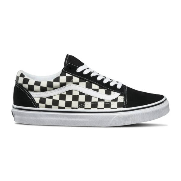 Tênis Vans Old Skool Primary Checkerboard Black White - Imagem 4