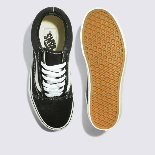 Tênis Vans Old Skool Plataforma Black White - Imagem 3