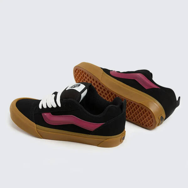 Tênis Vans Knu Skool Vintage Suede Black Multi - Imagem 3