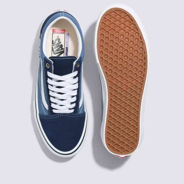 Tênis Vans Skate Old Skool Navy White - Imagem 3