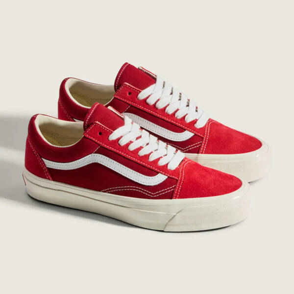 Tênis Vans Old Skool Lx Suede Red - Imagem 2