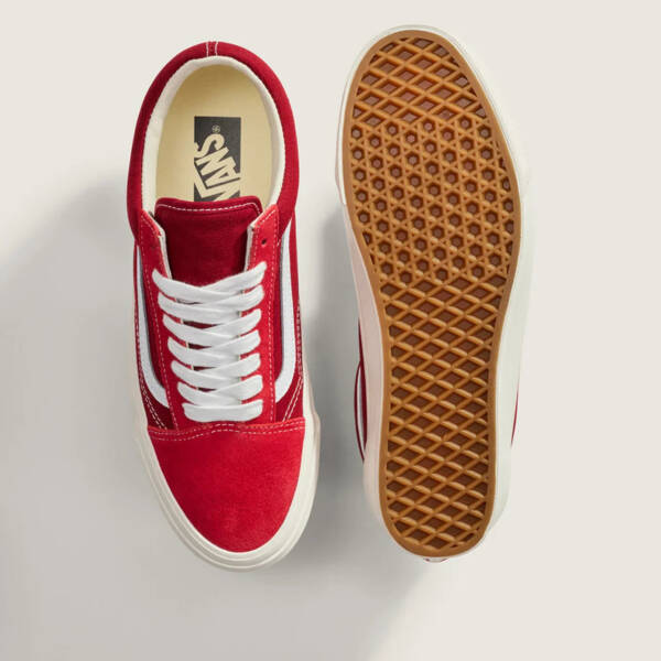 Tênis Vans Old Skool Lx Suede Red - Imagem 3
