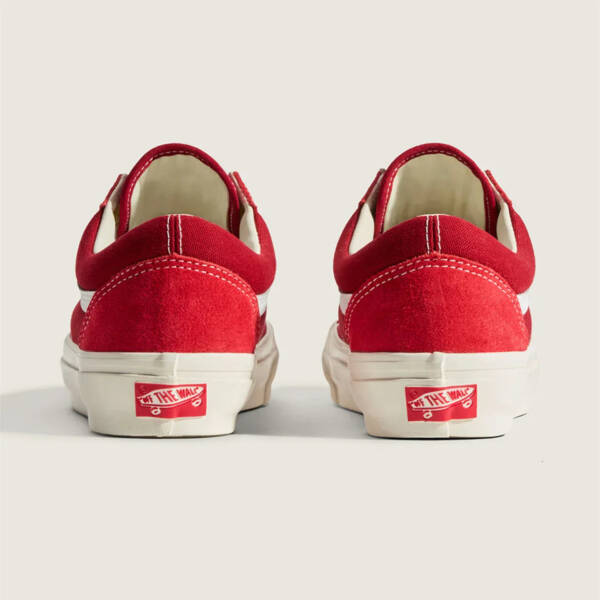 Tênis Vans Old Skool Lx Suede Red - Imagem 4