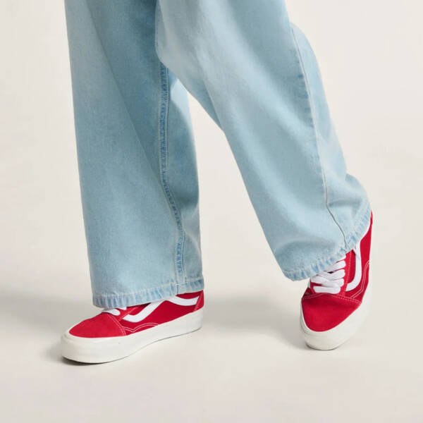 Tênis Vans Old Skool Lx Suede Red - Imagem 5