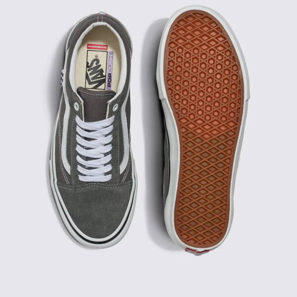 Tênis Vans Skate Old Skool Pewter White - Imagem 3