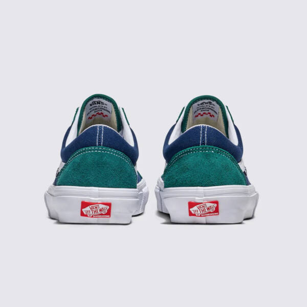 Tênis Vans Old Skool Skate Tartan Green Blue - Imagem 4