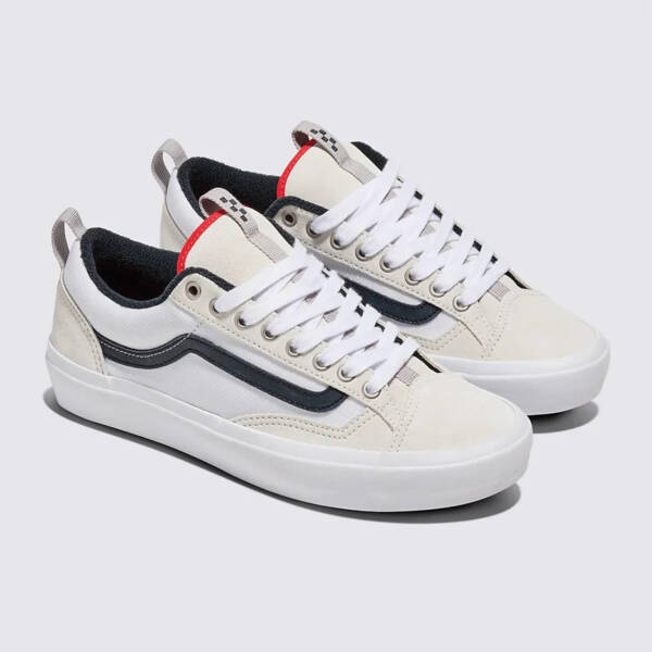 Tênis Vans ld Skool Skate Antique White Black - Imagem 2