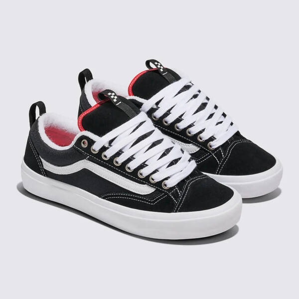 Tênis Vans Skate Old Skool 36+ Black White - Imagem 2