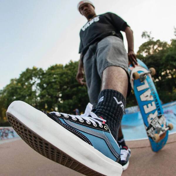 Tênis Vans Skate Old Skool 36+ Black Stv Navy - Imagem 2