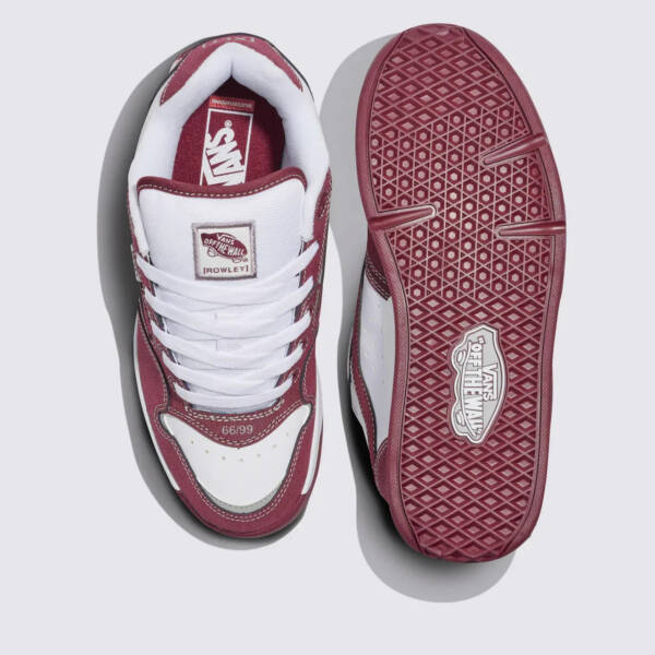 Tênis Vans Rowley Skate Xlt Port Royale White - Imagem 3